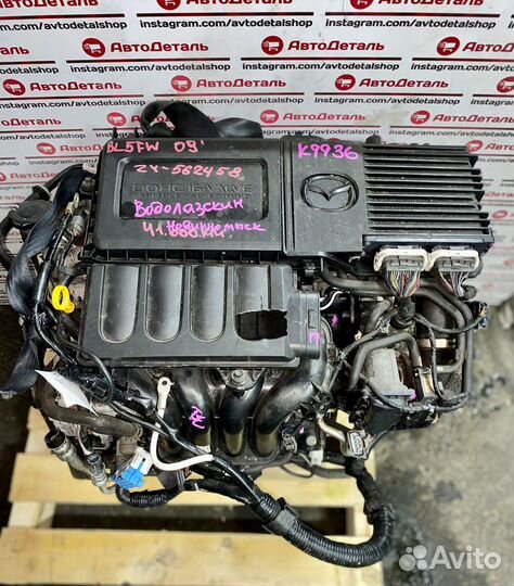 Двигатель контрактный Z6 Mazda 1.6