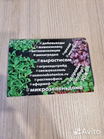 Набор для выращивания мирозеление кольраби