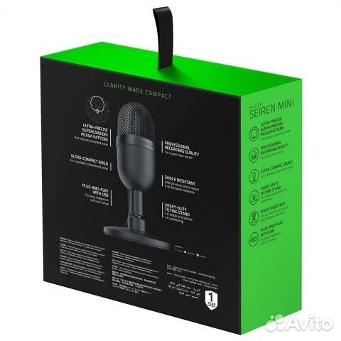 Микрофон Razer Seiren Mini Black