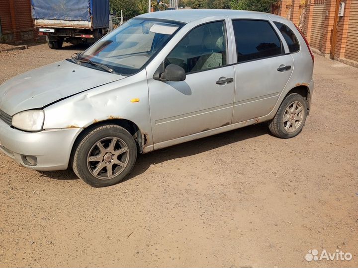 LADA Kalina 1.6 МТ, 2007, битый, 159 825 км