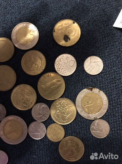 Мнеты разных стран