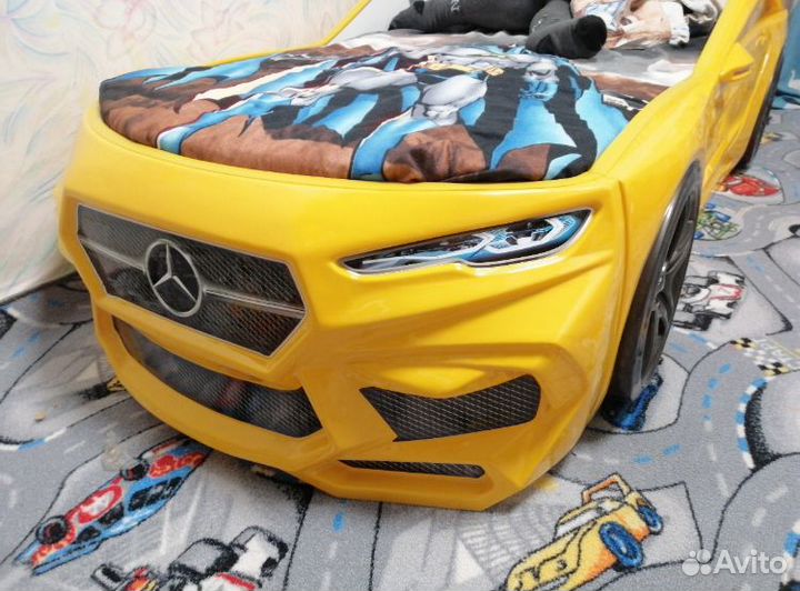 Кровать машина объемная