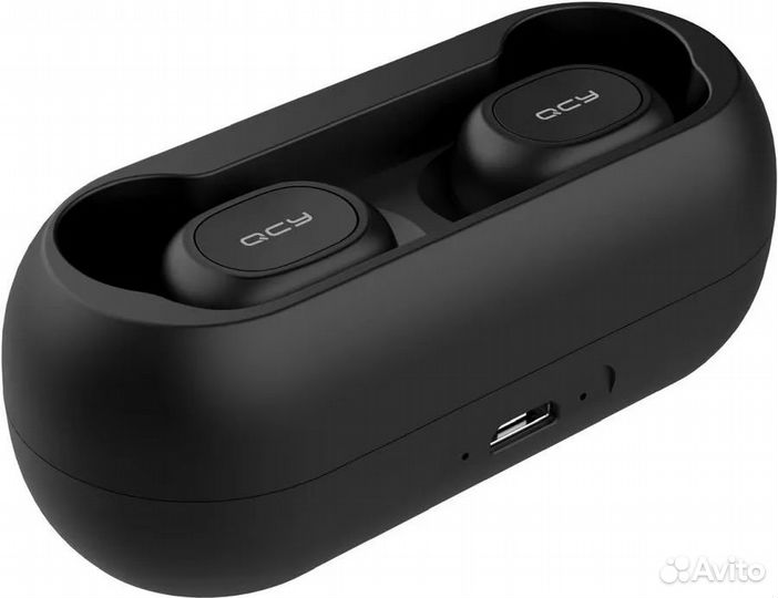 Беспроводные наушники QCY T1C, черный