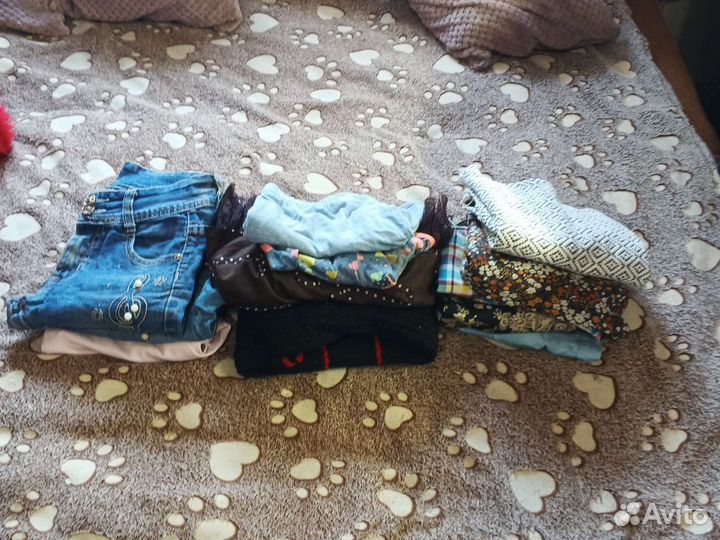 Вещи пакетом бесплатно на девочку 9-12 лет на дачу