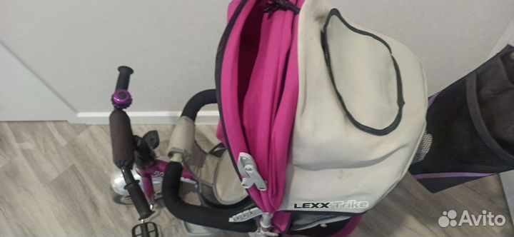 Детский трехколесный велосипед коляска