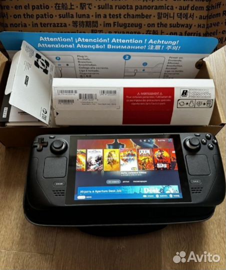 Steam deck 256 + sd 128