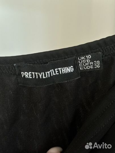 Платье prettylittlething