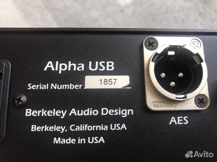 Конвертор usb-sp/dif Berkeley alpha в идеале