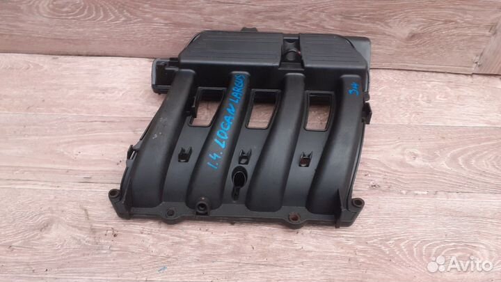 Коллектор впускной (двиг. K4M 16V 1,6L) LADA Renault LADA Largus Logan 2012