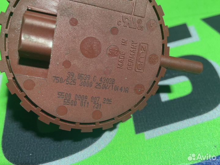 Прессостат стиральной машины Bosch/Siemens