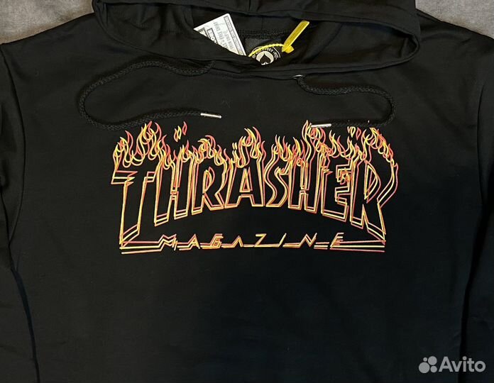 Худи Thrasher Red Flame