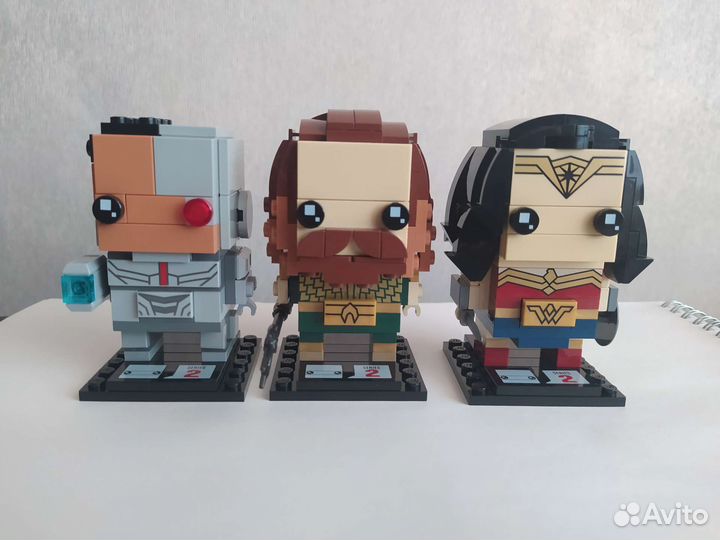Lego brickheadz dc лего брикхэдз