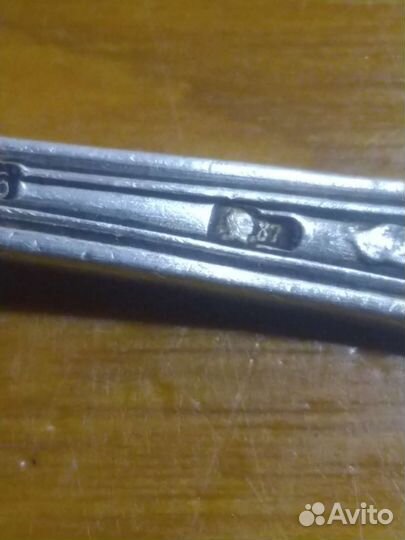 Ложки кофейные серебро