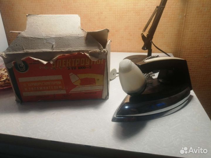 Утюг СССР новый