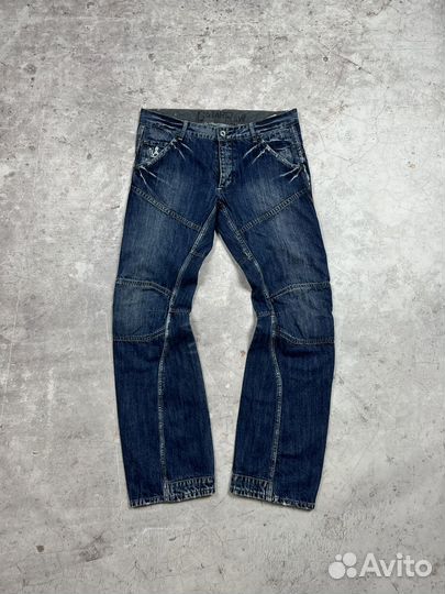 Джинсы G star клеш y2k