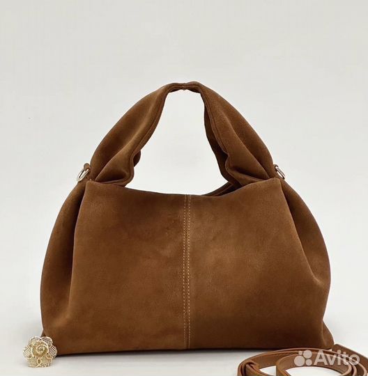 Сумка Suede Soft Hobo Bag