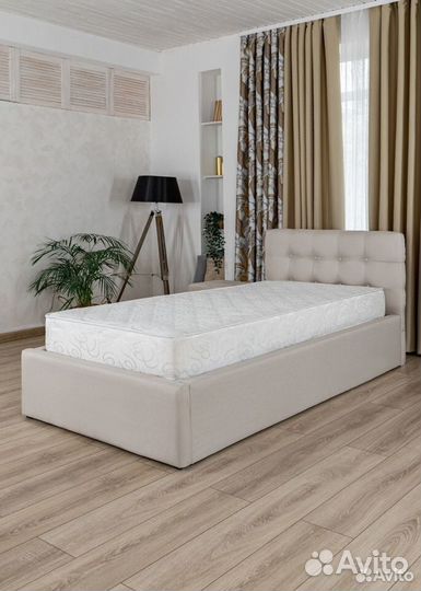 Кровать новая с матрасом 90х200 Марсель