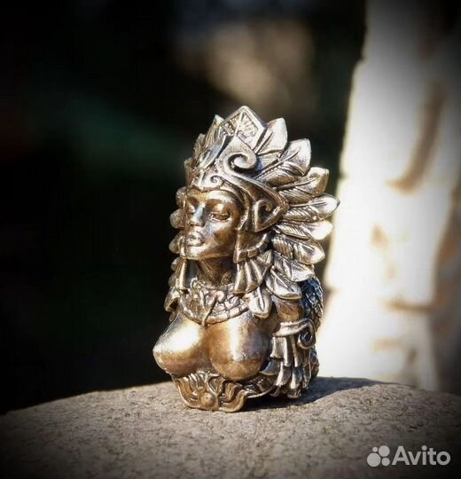 Бусина Темляк Брелок Амазонка Обнаженная Грудь