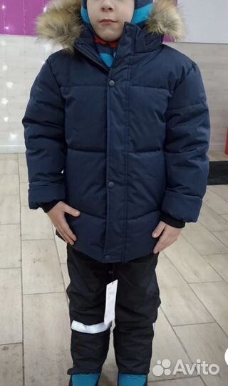 Куртка зимняя меховой подклад