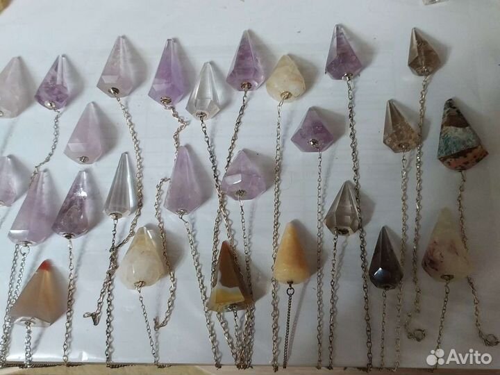 Маятник подвеска из камня