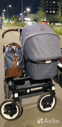 Коляска-трансформер для двойни, погодок