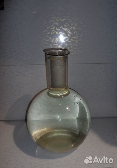 Колба из огнеупорного стекла