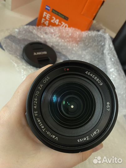 Объектив Sony 24-70 f4 Carl Zeiss