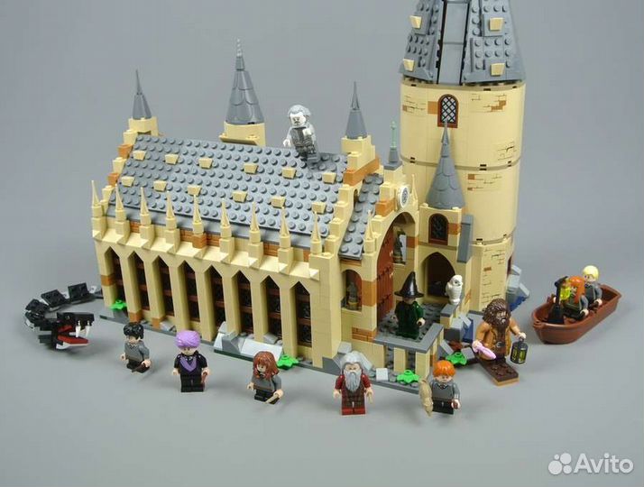 Лего гарри поттер большой зал хогвартс аналог