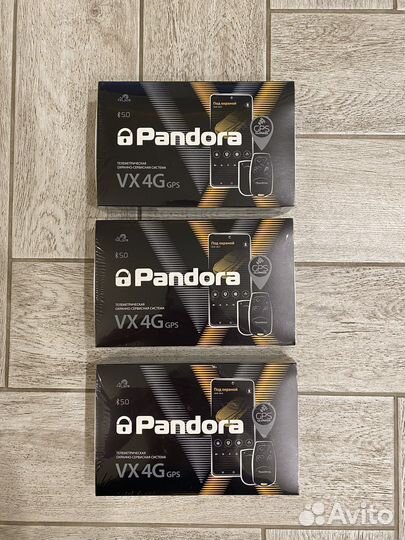 Сигнализация Pandora VX-4G GSM,GPS