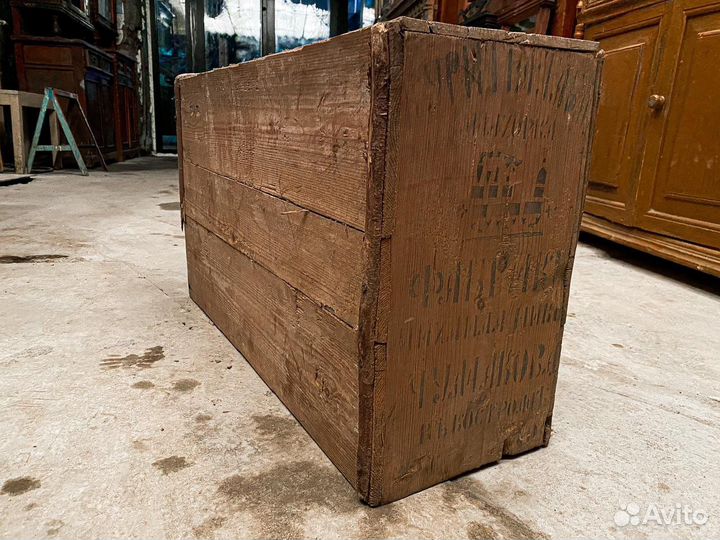 Ящик старинный фабрика Чумакова