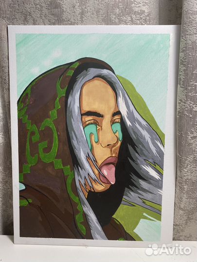 Картина акрилом