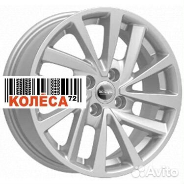 Кик кс899 6x15 4x100 ET37 Dia60.1 Сильвер