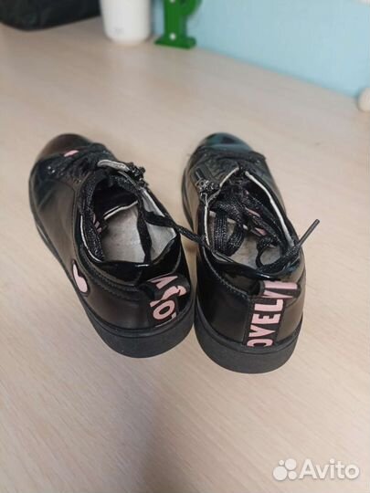 Туфли школьные для девочки 34 размер