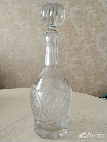 Штоф графин хрустальный СССР