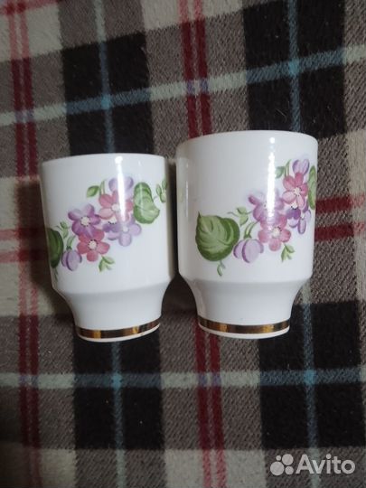Бокалы фарфоровые СССР