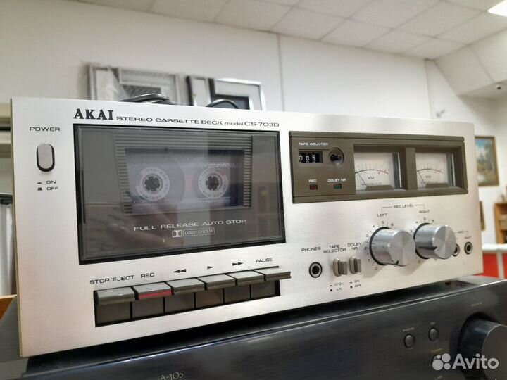 Б6 Кассетная дека Akai CS-703D арт9313