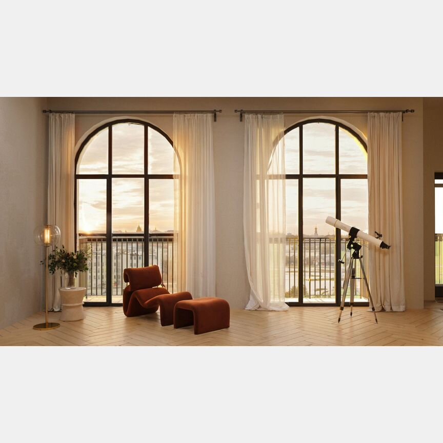 3-к. квартира, 76,2 м², 13/15 эт.