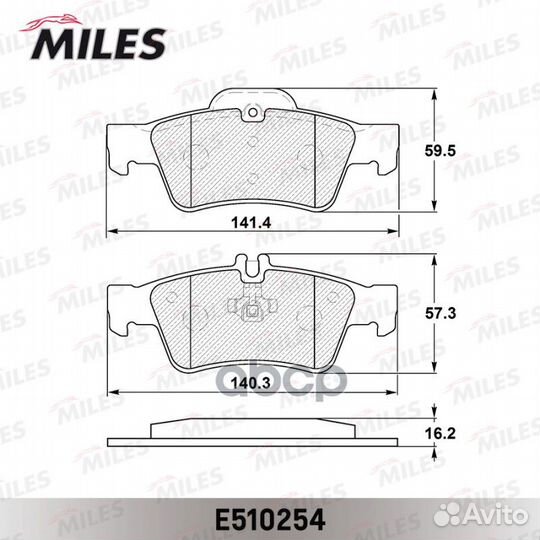 Колодки тормозные mercedes-benz W211/W212/W220