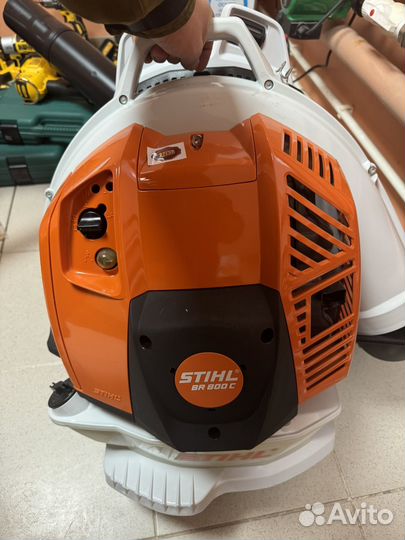Воздуходувка ранец stihl BR 800