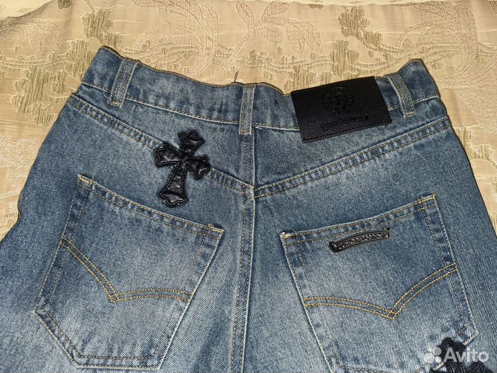 Джинсы chrom hearts