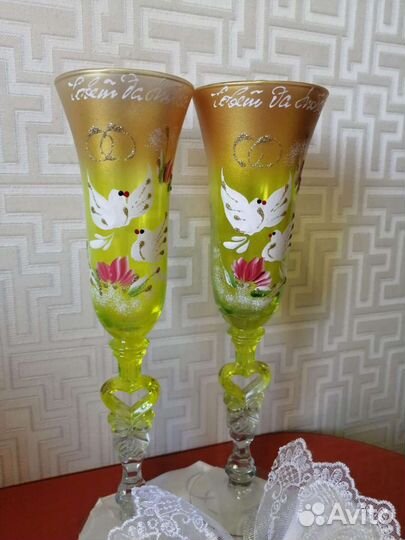 Свадебные бокалы