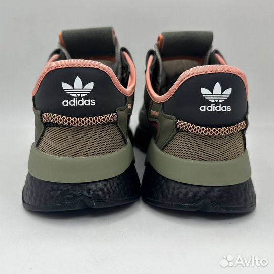 Кроссовки Adidas Nite Jogger Greey Grey Orange