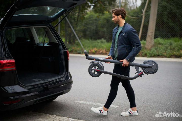 Электросамокат ninebot by segway e22 с доп аккумом