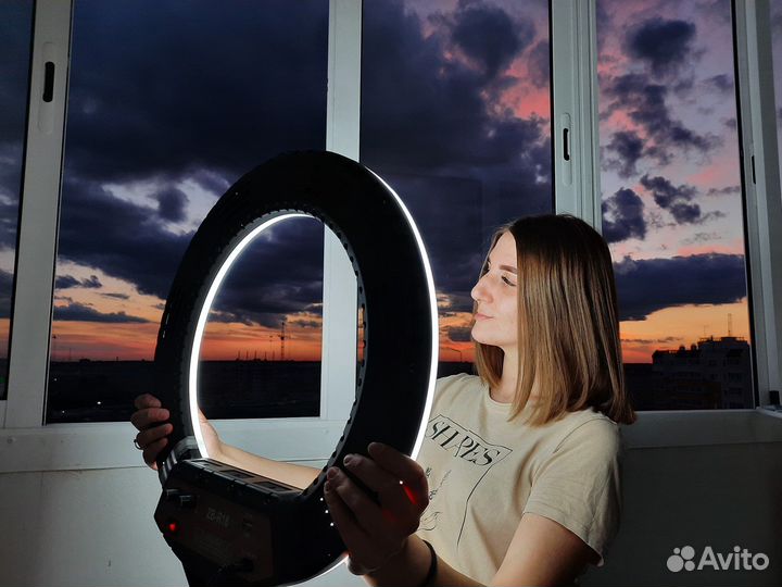 Кольцевая лампа 45 см