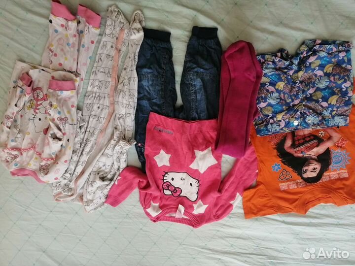 Вещи пакетами для девочек и мальчиков