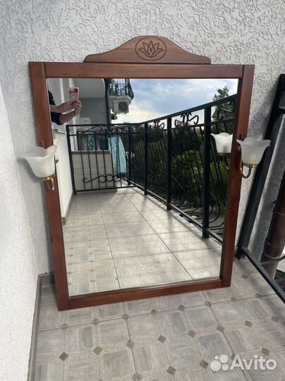 Зеркало с плафонами Испания