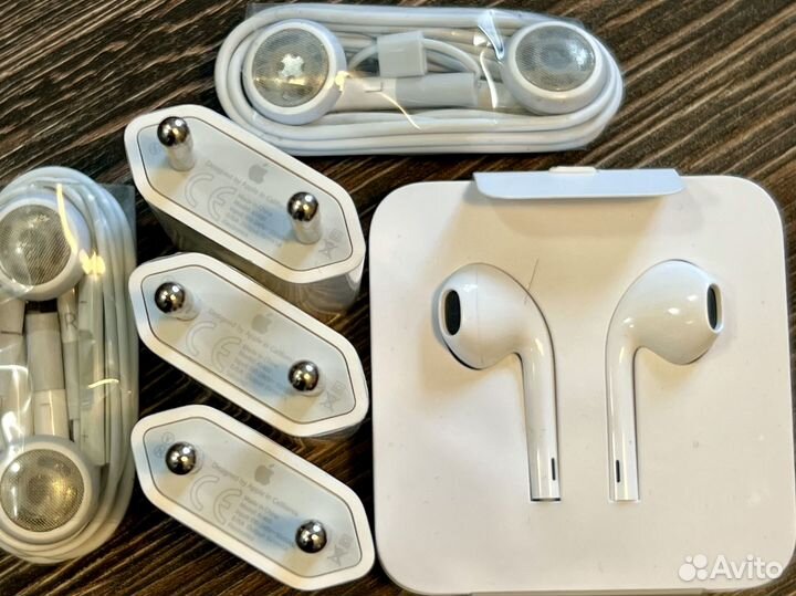 Зарядка для айфон iPhone Apple Наушники Блок Новое