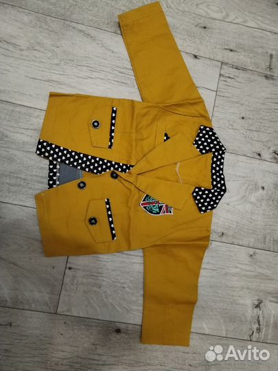 Джинсовый пиджак