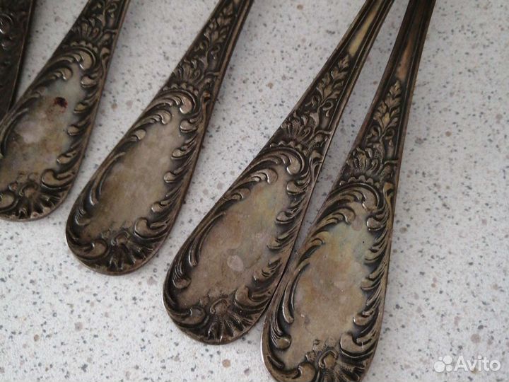 Ложки столовые мельхиор СССР