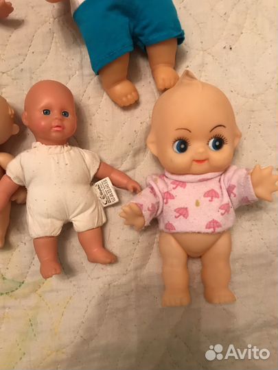 Кукла пупс времен СССР и современные